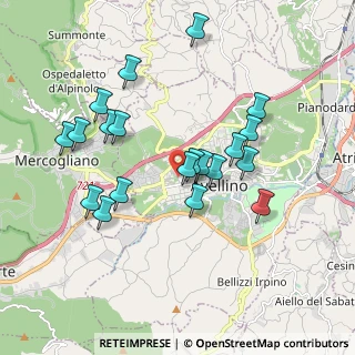 Mappa Via Palatucci, 83100 Avellino AV, Italia (1.908)