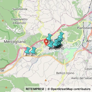 Mappa Via Palatucci, 83100 Avellino AV, Italia (1.12308)