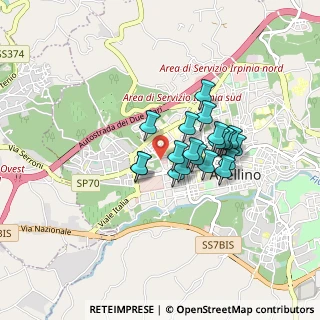 Mappa Via Palatucci, 83100 Avellino AV, Italia (0.658)