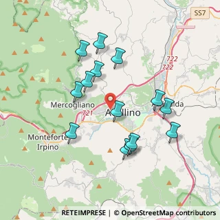Mappa Via Palatucci, 83100 Avellino AV, Italia (3.83429)