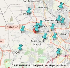 Mappa Via Martiny, 80018 Napoli NA, Italia (4.31077)