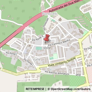 Mappa Via Vincenzo De Napoli, 93, 83100 Avellino, Avellino (Campania)