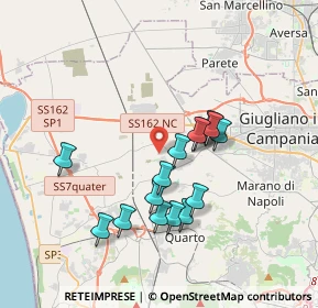 Mappa Via Maioni, 80010 Villaricca NA, Italia (3.39333)