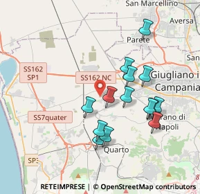 Mappa Via Maioni, 80010 Villaricca NA, Italia (3.65143)