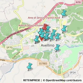 Mappa Via Stanislao Esposito, 83100 Avellino AV, Italia (0.66313)