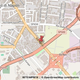 Mappa Via Roma, 8, 80017 Melito di Napoli, Napoli (Campania)
