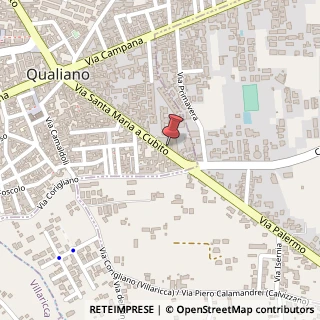 Mappa Via S. Maria A Cubito, 42, 80019 Qualiano, Napoli (Campania)