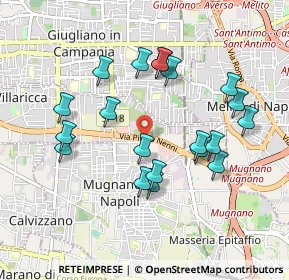 Mappa Circumvallazione Provinciale di Napoli, 80018 Mugnano di Napoli NA, Italia (0.9725)