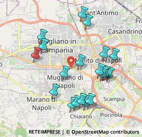 Mappa Circumvallazione Provinciale di Napoli, 80018 Mugnano di Napoli NA, Italia (2.099)
