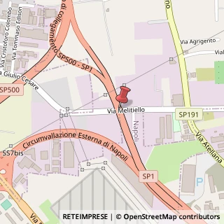 Mappa Via Melitiello, 16, 80025 Agerola, Napoli (Campania)