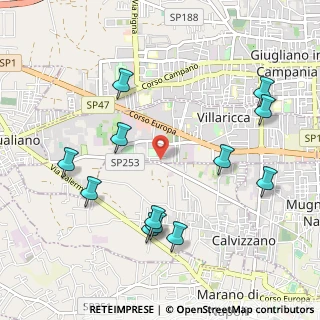 Mappa Strada Vicinale del Lagno, 80010 Villaricca NA, Italia (1.23833)