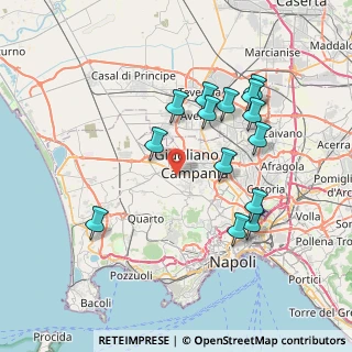 Mappa Strada Vicinale del Lagno, 80010 Villaricca NA, Italia (7.88643)