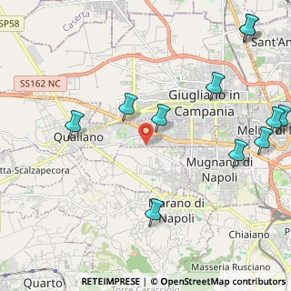 Mappa Strada Vicinale del Lagno, 80010 Villaricca NA, Italia (2.97455)