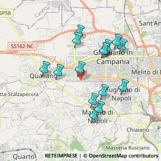 Mappa Strada Vicinale del Lagno, 80010 Villaricca NA, Italia (1.96733)