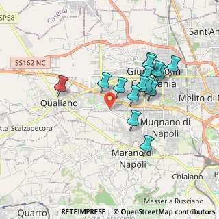 Mappa Strada Vicinale del Lagno, 80010 Villaricca NA, Italia (1.72533)