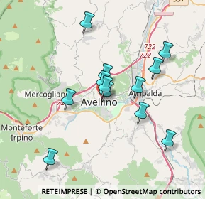 Mappa Corso Giuseppe Garibaldi, 83100 Avellino AV, Italia (3.40167)