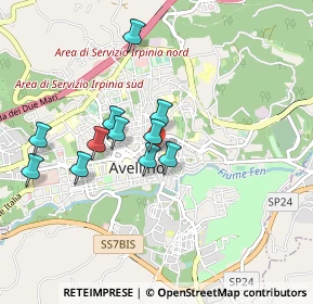 Mappa Corso Giuseppe Garibaldi, 83100 Avellino AV, Italia (0.83364)