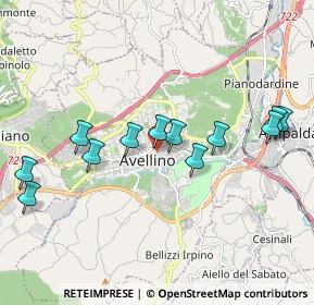 Mappa Corso Giuseppe Garibaldi, 83100 Avellino AV, Italia (2.06667)