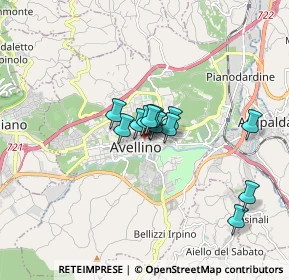 Mappa Corso Giuseppe Garibaldi, 83100 Avellino AV, Italia (1.09385)
