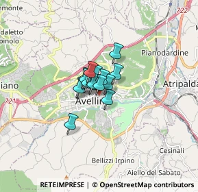 Mappa Corso Giuseppe Garibaldi, 83100 Avellino AV, Italia (0.71875)