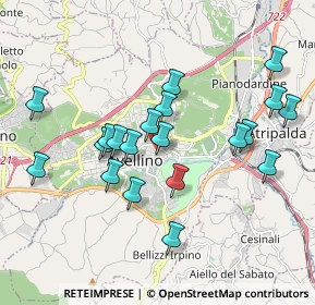 Mappa Via S. Francesco Saverio, 83100 Avellino AV, Italia (1.9615)