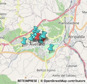 Mappa Via S. Francesco Saverio, 83100 Avellino AV, Italia (0.89308)