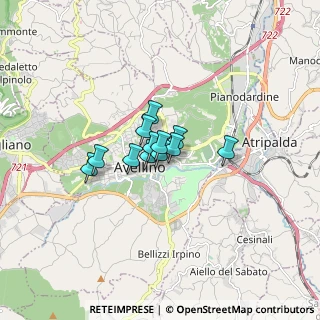 Mappa Via Santissimo, 83100 Avellino AV, Italia (0.88917)