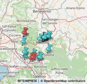 Mappa Via S. Francesco Saverio, 83100 Avellino AV, Italia (10.655)