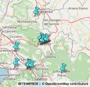 Mappa Via S. Francesco Saverio, 83100 Avellino AV, Italia (13.95867)