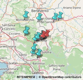 Mappa Via S. Francesco Saverio, 83100 Avellino AV, Italia (9.45895)