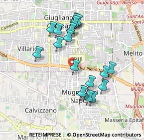 Mappa Via Rolando Rossetti, 80018 Mugnano di Napoli NA, Italia (0.9665)