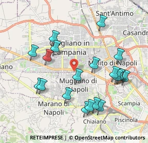 Mappa Via Rolando Rossetti, 80018 Mugnano di Napoli NA, Italia (2.219)