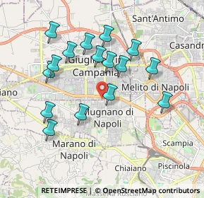 Mappa Via Rolando Rossetti, 80018 Mugnano di Napoli NA, Italia (1.94063)