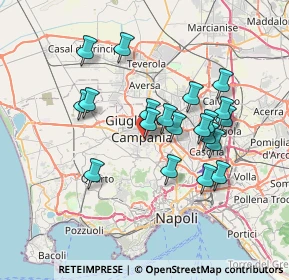 Mappa Via Rolando Rossetti, 80018 Mugnano di Napoli NA, Italia (6.812)