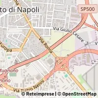 Peta Melito di Napoli