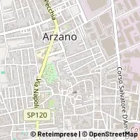 Mapa Arzano