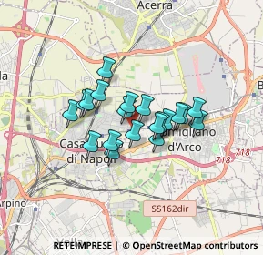 Mappa Via Giosuè Carducci, 80013 Casalnuovo di Napoli NA, Italia (1.236)