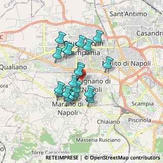 Mappa Via C. Rosselli, 80018 Mugnano di Napoli NA, Italia (1.423)