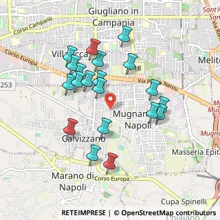 Mappa Via C. Rosselli, 80018 Mugnano di Napoli NA, Italia (0.94)