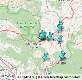 Mappa SS374 presso Movieplex, 83013 Mercogliano AV, Italia (5.76833)