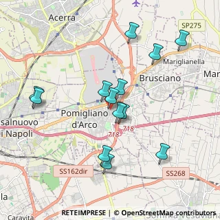 Mappa Via Lecce, 80034 Pomigliano d'Arco NA, Italia (2.02385)