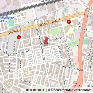 Mappa Via Felice Terracciano, 183, 80038 Pomigliano d'Arco, Napoli (Campania)