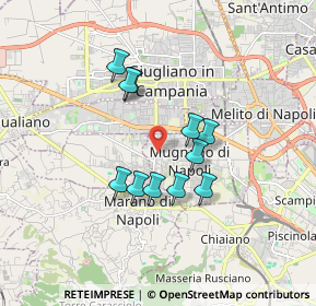 Mappa Via Monsignor Salvatore Cavallo, 80018 Mugnano di Napoli NA, Italia (1.48727)