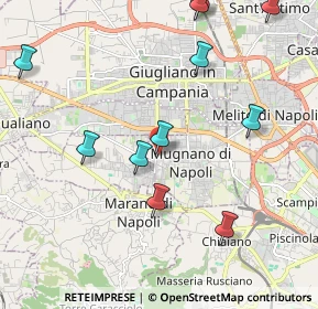 Mappa Via Monsignor Salvatore Cavallo, 80018 Mugnano di Napoli NA, Italia (2.68583)
