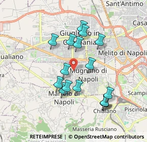 Mappa Via Monsignor Salvatore Cavallo, 80018 Mugnano di Napoli NA, Italia (1.77688)