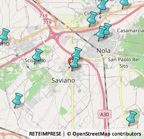 Mappa Via Stefano Corsi, 80039 Saviano NA, Italia (2.97333)