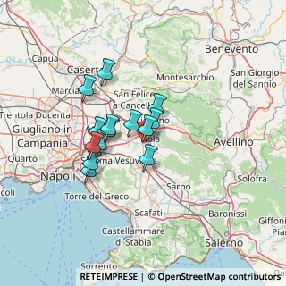Mappa Via Stefano Corsi, 80039 Saviano NA, Italia (10.82571)