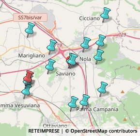 Mappa Via Stefano Corsi, 80039 Saviano NA, Italia (4.22)