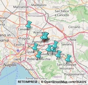 Mappa Via Giuseppe Mazzini, 80038 Pomigliano d'Arco NA, Italia (5.2)