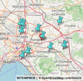 Mappa Via Giuseppe Mazzini, 80038 Pomigliano d'Arco NA, Italia (7.72364)